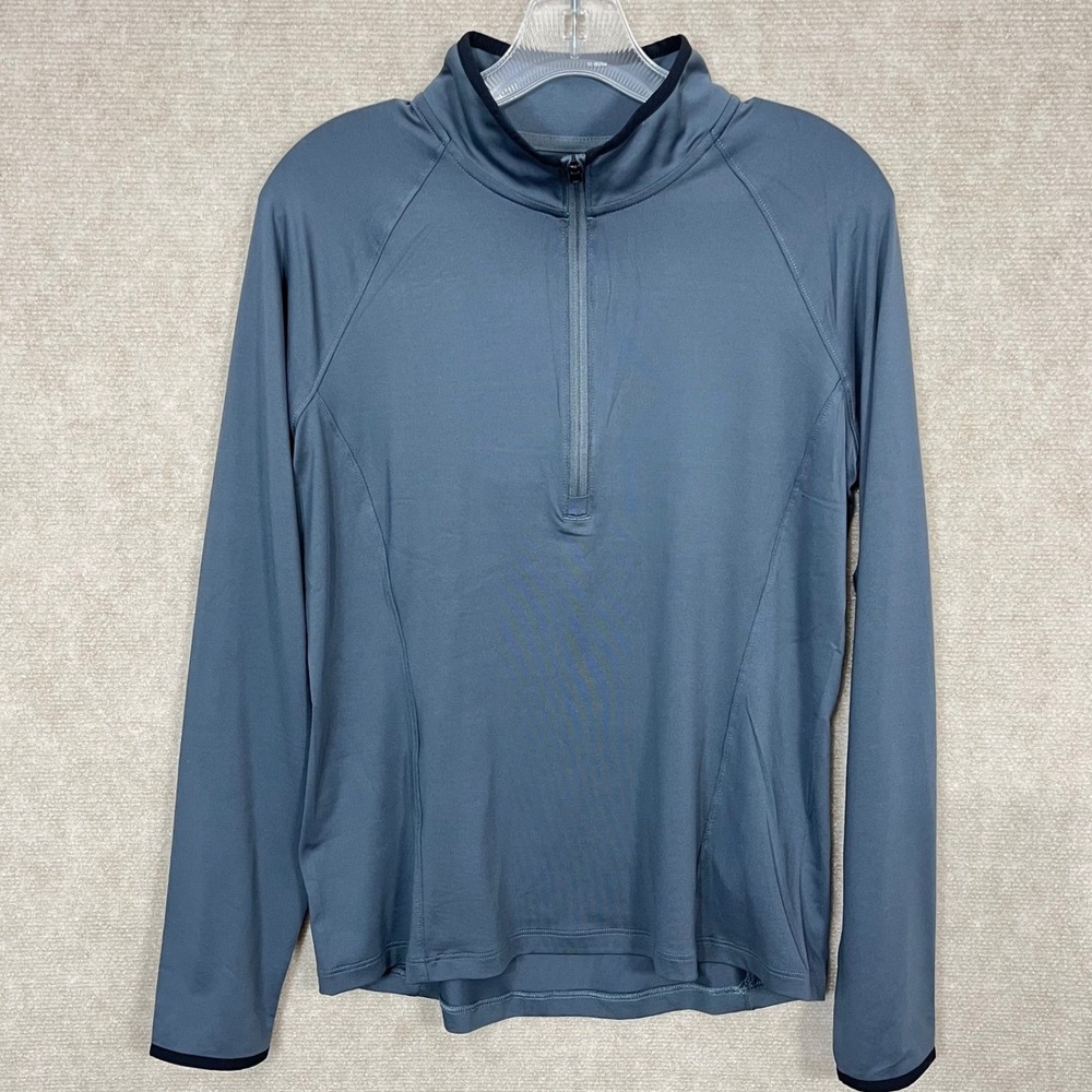 Under Armour Gray Women's Quarter Zip Golf Performance‎ Pull Over NEW Size Large
